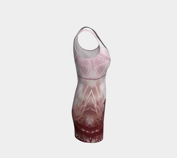 Crow Spirit Animal Dress (red)