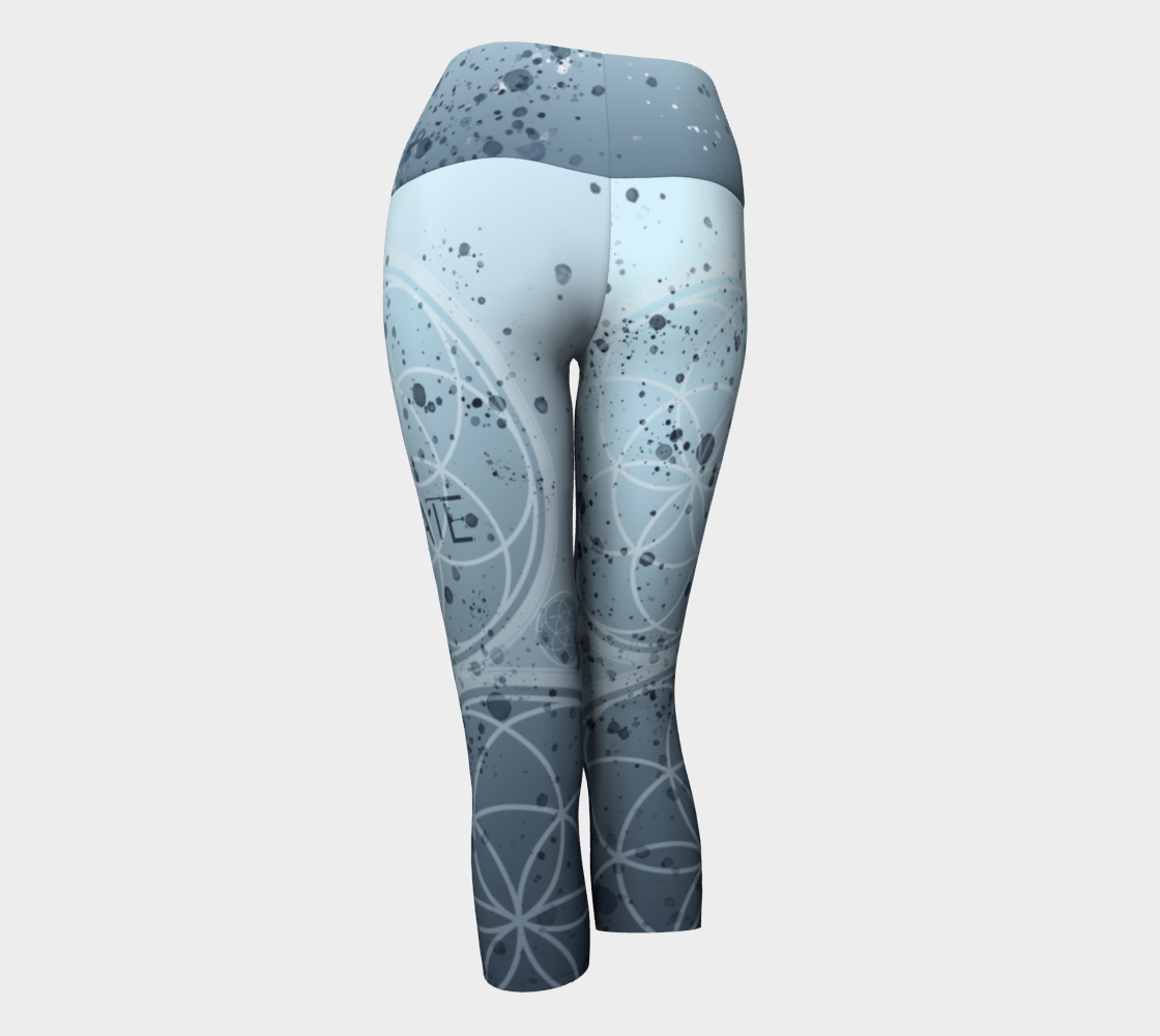 EIC Sacred Geo - Yoga Leggings & Capris (blue)