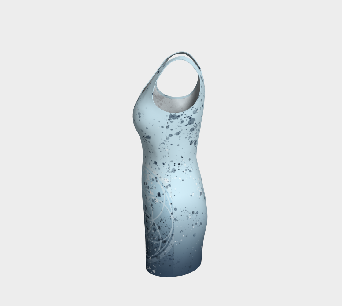 Explore Inspire Create Sacred Geo Dress (blue)