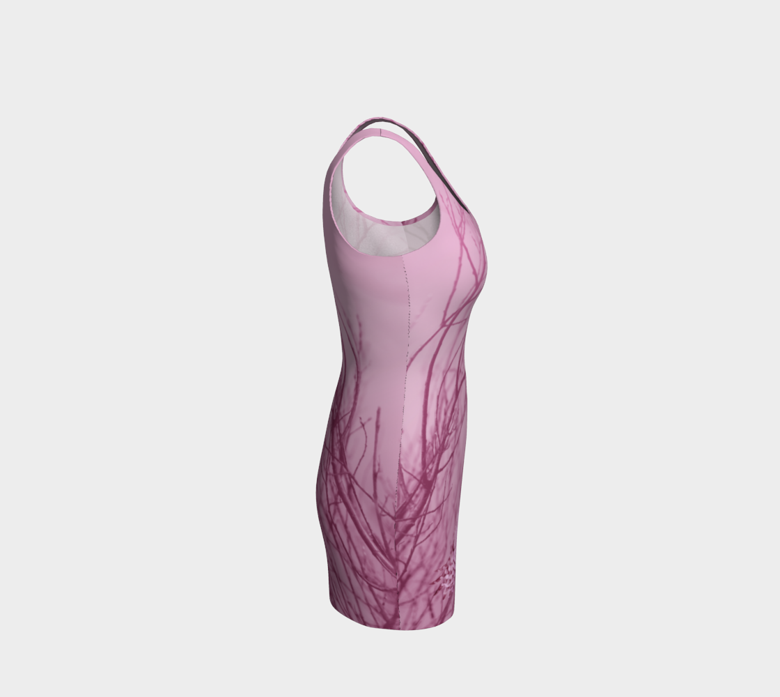 Fly by Owl Spirit Animal Dress (pink)